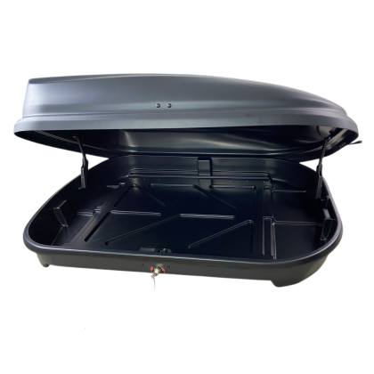 Автобокс Junior FL 125x90x34cm с 80 mm крепежи, с ключ, 320 литра - черен