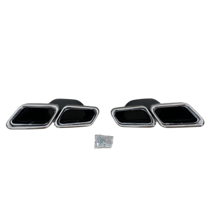 Накрайници за Mercedes E-Class W212 / S-Class W222 - хром