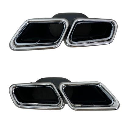 Накрайници за Mercedes E-Class W212 / S-Class W222 - хром