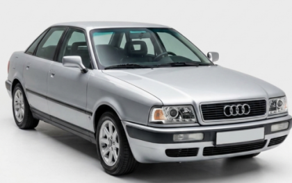 Кристални фарове за Audi 80 (1991-1994) - хром
