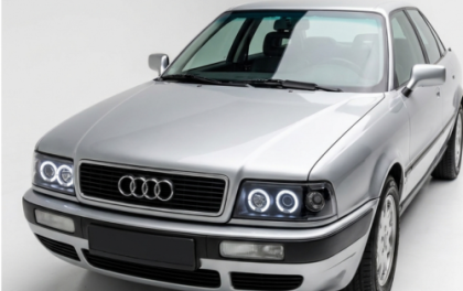 Кристални фарове за Audi 80 B4 (1991-1996) - черни