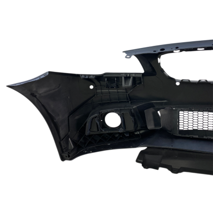 Предна броня за BMW F10 / F11 facelift (2014+) - M-Tech дизайн с отвори за парктроник, с отвори за пръскалки грундирана