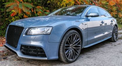 Предна броня за Audi A5 8T (2007-2011) - RS5