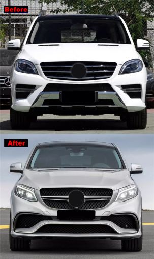 Боди кит Mercedes ML-Class W166 конверсия към GLE W166