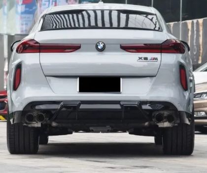 Боди кит BMW X6 E71 (2007-2014) конверсия към X6M F96 facelift