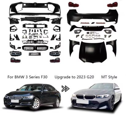 Боди кит М-Пакет BMW F30 (2011+) facelift конверсия към G20 M-Tech facelift