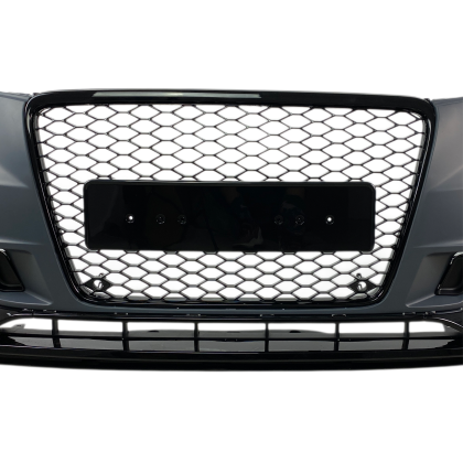 Предна броня за Audi A4 B8 (2008-2012) конверсия към Audi RS4 (2016-2019) - с отвори за парктроник