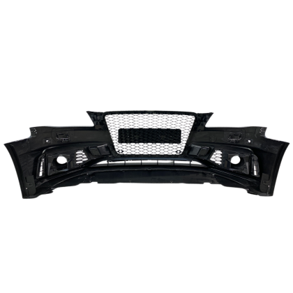 Предна броня за Audi A4 B8 (2008-2012) конверсия към Audi RS4 (2016-2019) - с отвори за парктроник