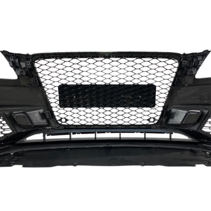 Предна броня за Audi A4 B8 (2008-2012) конверсия към Audi RS4 (2016-2019) - с отвори за парктроник
