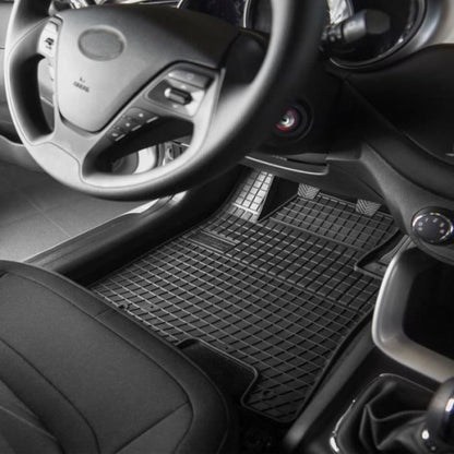 Гумени стелки за Алфа Ромео Alfa Romeo 147 2000 - 2010, Комплект висококачествени Frogum