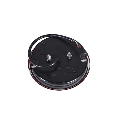1 брой LED  Диоден Стоп Бял задна скорост светлина , Кръгъл Ø14cm, 12V-24V, За Камион, Ремарке, Бус , Каравана, Кемпер