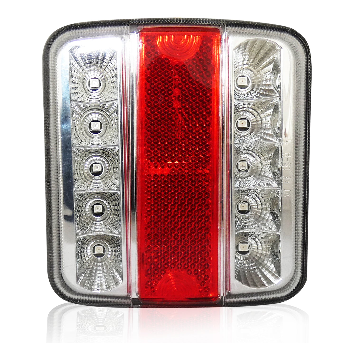 Комплект от 2 броя Мултифункционални Диодни LED стопове стоп задна светлина 12V 24V за бус камион ТИР ремарке каравана