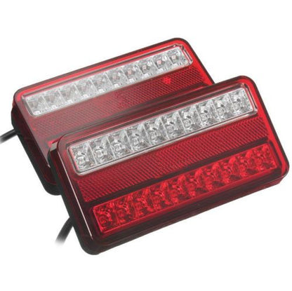 Комплект Диодни LED  стопове 12V Бус Камион Тир Ремарке Караванa