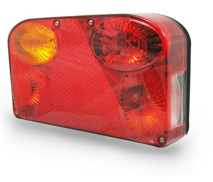 Комплект стопове задни свeтлини с крушка 12V подходящи за Бус Камион Ремарке Караванa Платформа със сертификат E11