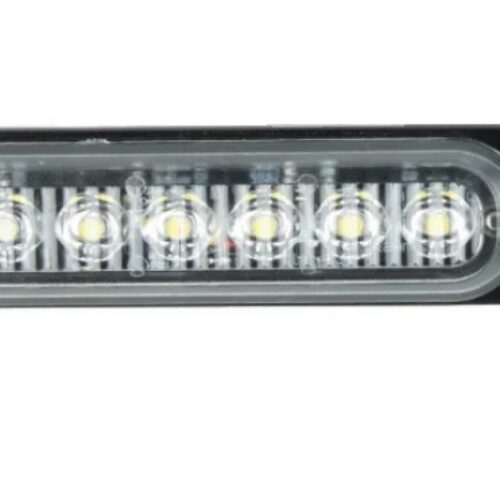 Diodă LED 12-24V Marker Tokos pentru indicatoare de gabarit pentru camion van caravană platformă camper alb 112 x 29mm