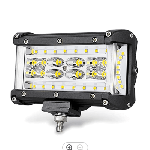 132W Мощен LED халоген 5.5″ (14см) със 180° осветяване, 12/24V, Комбиниран лъч (Насочен + Разпръснат), Led Бар, Прожектор, 180 градуса