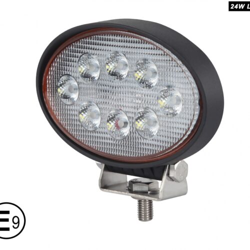 14См 24W Супер Мощен Овален PRO Led Диоден Халоген Led Лампа Прожектор 12-24V