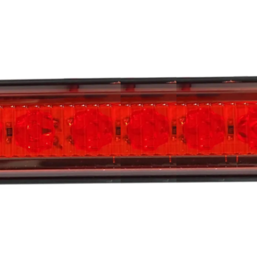 Diodă LED Diode 12-24V Gauge Marker Tokos pentru camion van caravană platformă camper roșu 112 x 28mm