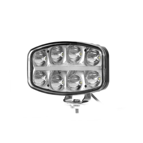 Нов мощен 64W LED  Фар Халоген с Три Функции Неон Neon ефект 12-24V Бяла светлина 6500LM