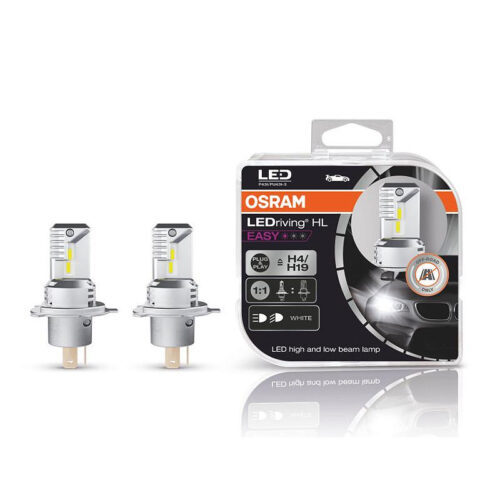 Комплект LED крушки OSRAM H4/H19 Easy 12V, 16.5/16.5W 6500K 1400/1100lm 64193DWESY-HCB