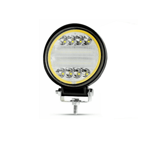 Мощен Кръгъл 72W 4.5″ LED диоден прожектор / работна лампа 12V/24V ДВЕ СВЕТЛИНИ