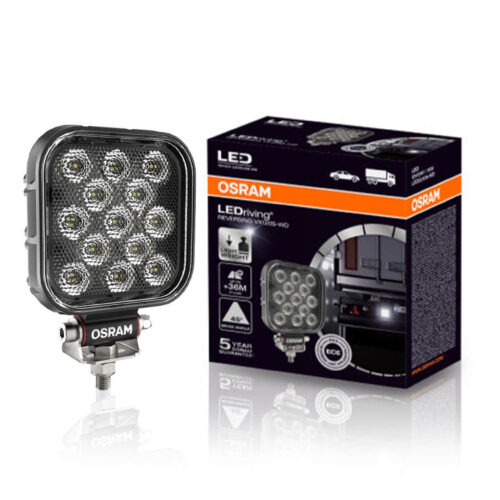 OSRAM ON-ROAD REVERSING VX120S-WD Квадратен LED халоген 113x56x126.6mm 2700K, 1100LM, 15W, 12/24V, IP69K, E-mark E9