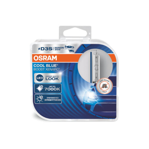 Комплект 2 броя ксенонови лампи D4S Osram Cool Blue Boost 42V, 35W, P32d-5, 7000K