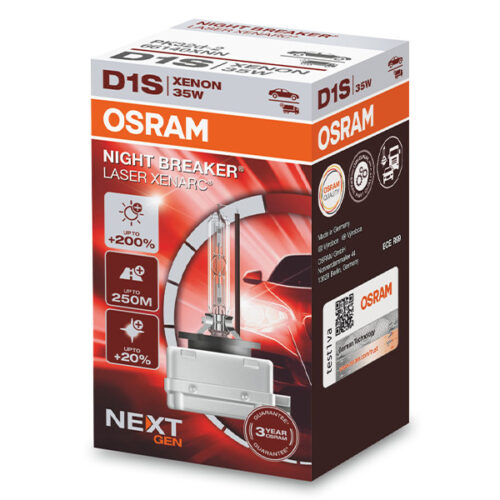 Ксенонова лампа Osram D1S Night Breaker Laser Next Gen 85V, 35W, PK32D-2, 4500K, 3200lm