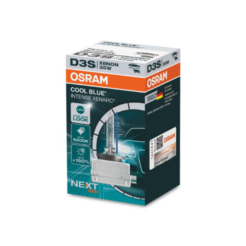 Ксенонова лампа Osram D3S Cool Blue Intense Next Gen 42V, 35W, PK32D-5, 6200K, 3200lm